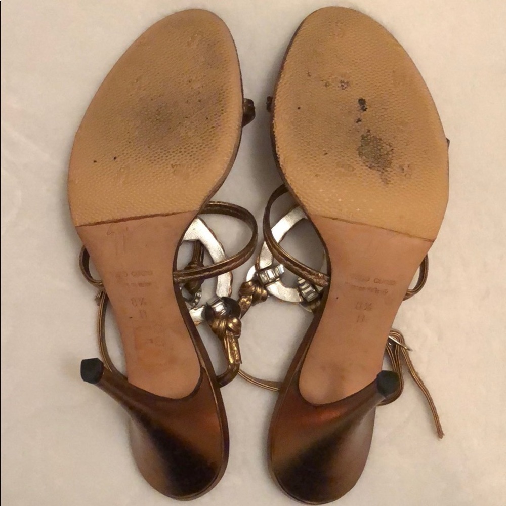 Giuseppe Rhinestone Heels - Picture 8 of 8